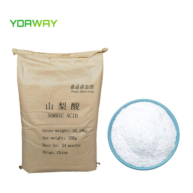Ydaway Food Grade Powder E200 C6H8O2 Price Sorbic Acid