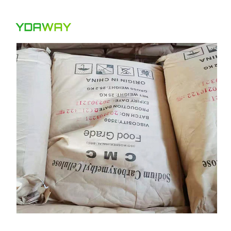 Sodium Carboxymethyl Cellulose CMC Na Bulk Price Food Grade Powder with Full Certificates Viscosity Customization
