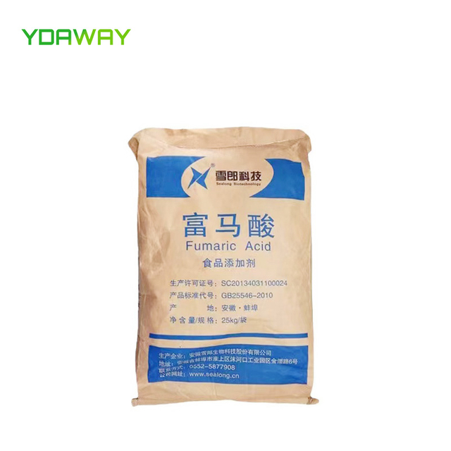 SUNWAY Food Additives White Crystalline 98.5% Powder CAS 110-17-8 Fumaric Acid 