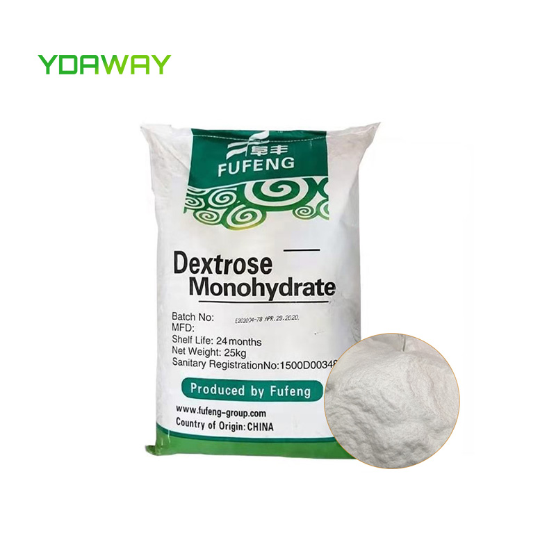 Bulk food grade glucose powder 99.5% dextrose monohydrate (D-Glucose) liquid glucose price supplier