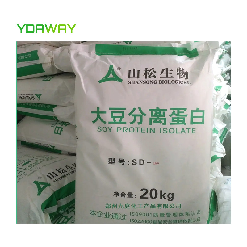 Health Food Grade in Bulk Soy Protein Isolate With 99% Purity Top Quality Flavoring Agents Food Additives 