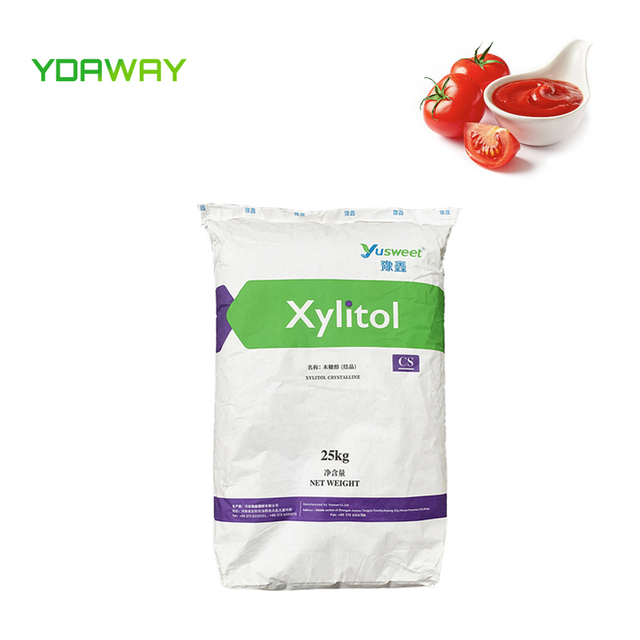 SUNWAY Food Additives Manufacturer Supply High Purity Powder Natural Sweeteners Xylitol CAS 87-99-0