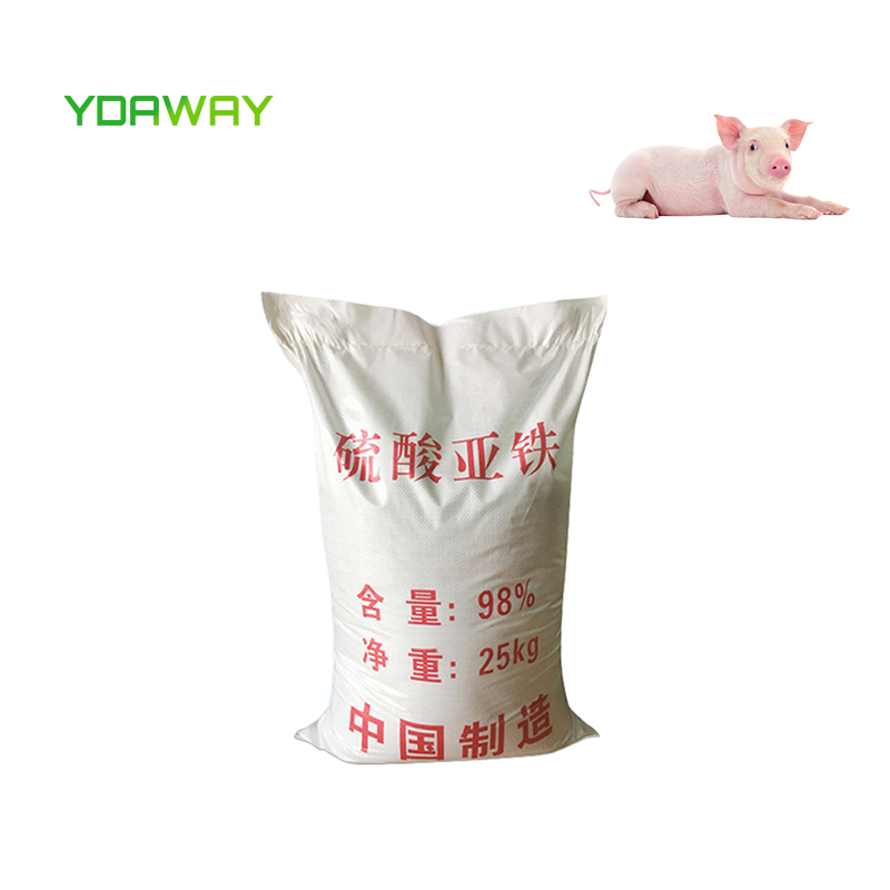 SUNWAY Feed Grade Trace element Green or blue-green powder Ferrous Sulfate 98% 99.5%