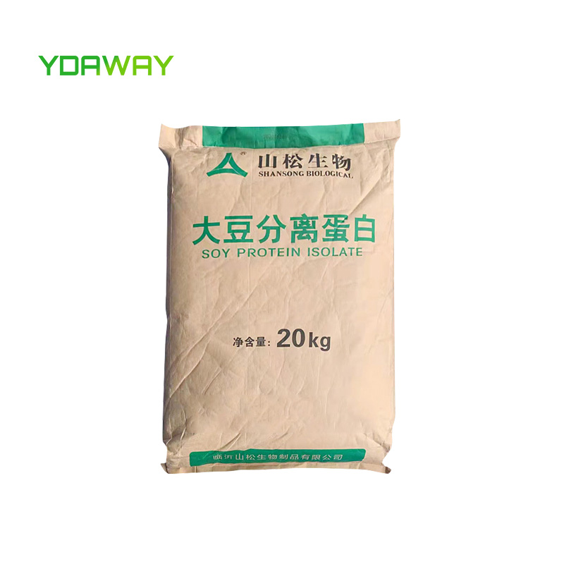 Soy Protein Isolate/isolated Soy Protein Yellow Powder Food Grade for Meat And Beverage CAS 9010-10-0
