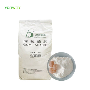 YDAWAY Manufacturer Food Grade Thickeners Gum Arabic Powder Arabic Gum Raw Chemicals Sudan Price