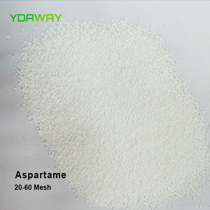 YDAWAY Manufacturers Food Grade Sweetener Aspartame Granule Powder E951 for Juice Drinks Artificial Food Additives 25KG