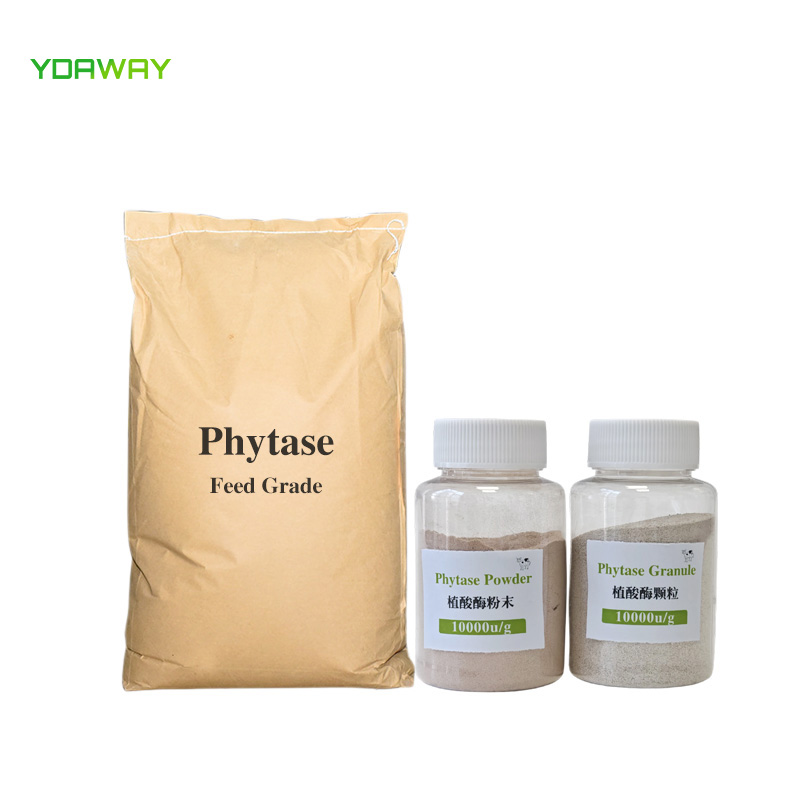 YDAWAY Feed Grade Phytase Enzymes Phytase 5000u/g Powder 10000u/g Granule for Poultry Feed