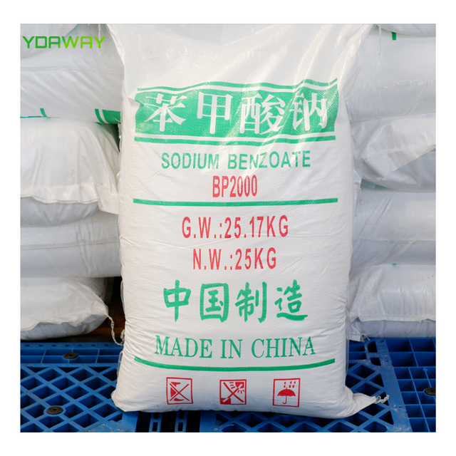 SUNWAY Factory Supply 99% Min Food Grade Preservative Free Sample Sodium Benzoate E211