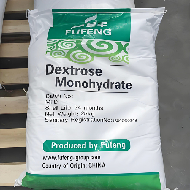 SUNWAY Food Grade Glucose Dextrose Monohydrate Anhydrous 25KG Bag Flavor Powder Glucose Sweetener