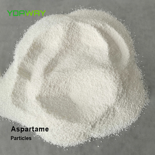 YDAWAY Manufacturers Food Grade Sweetener Aspartame Granule Powder E951 for Juice Drinks Artificial Food Additives 25KG
