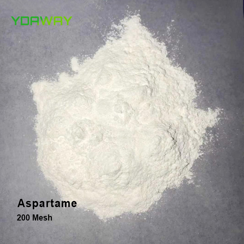 YDAWAY Manufacturers Food Grade Sweetener Aspartame Granule Powder E951 for Juice Drinks Artificial Food Additives 25KG