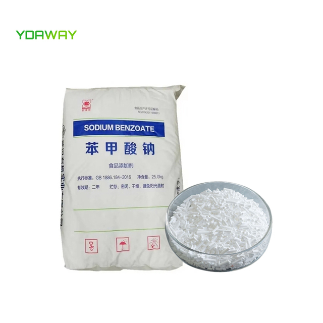 SUNWAY Factory Price Preservative White Powder Sodium Benzoate E211 25kg/Bag