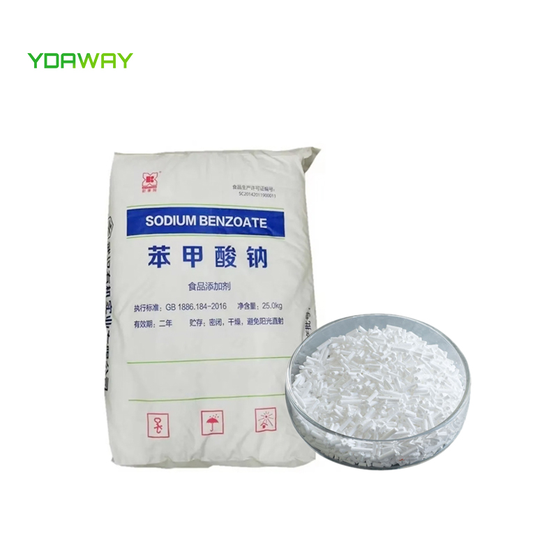 SUNWAY Factory Price Preservative White Powder Sodium Benzoate E211 25kg/Bag