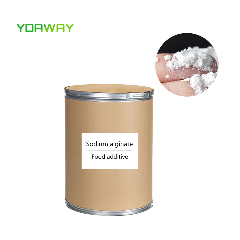 Factory Supply Food And Cosmetic Grade Sodium Alginate Powder 800-1000 CPS Textile grade 