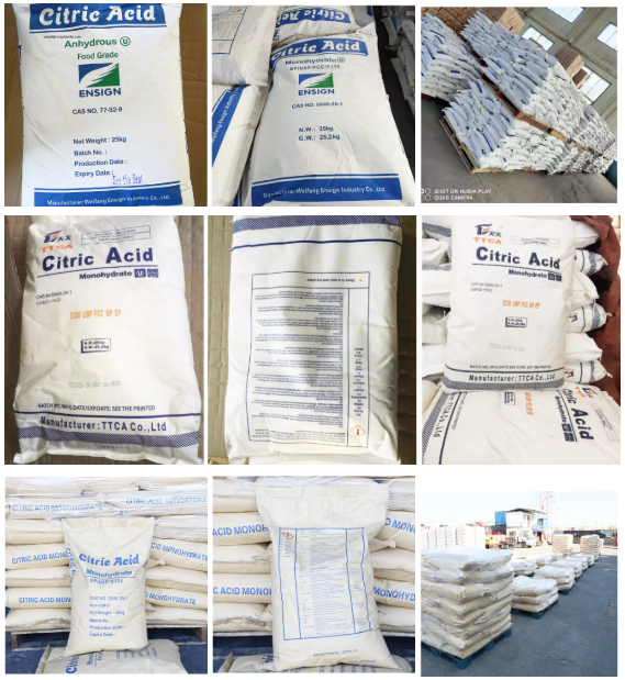 Citric Acid package