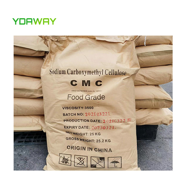 Sodium Carboxymethyl Cellulose Bulk Price Food Grades Viscosity Customization Powder with Full 