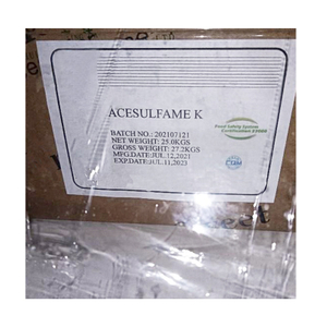 Food Additives Ingredients CAS33665-90-6 Sweetener Raw Material Artificial Acesulfame-K E950 Ak Sugar 99%
