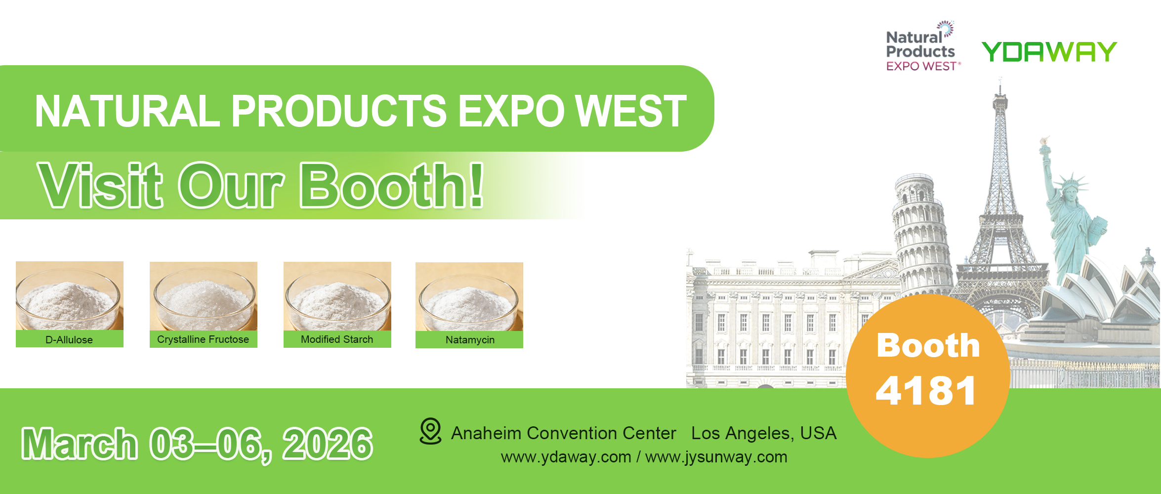 You're Invited! Meet Us at Natural Products Expo West 2026